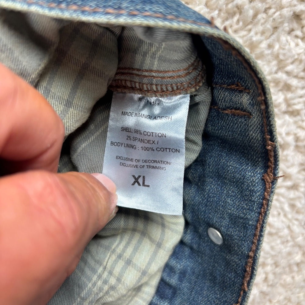 NWT Colosseum‎ x Wrangler Retro Men's Tennessee Volunteers Denim Jacket - Picture 4 of 9
